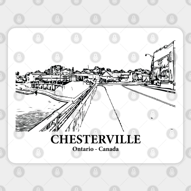 Chesterville - Ontario Magnet by Lakeric